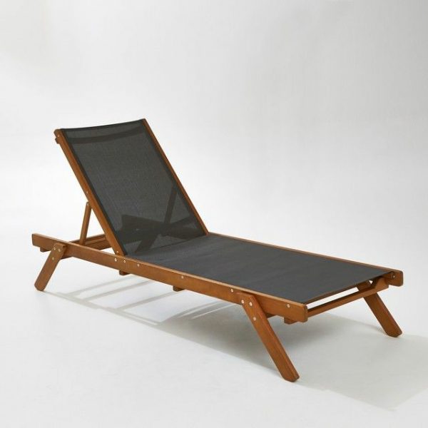 Sun Lounger Chairs Solid Teak